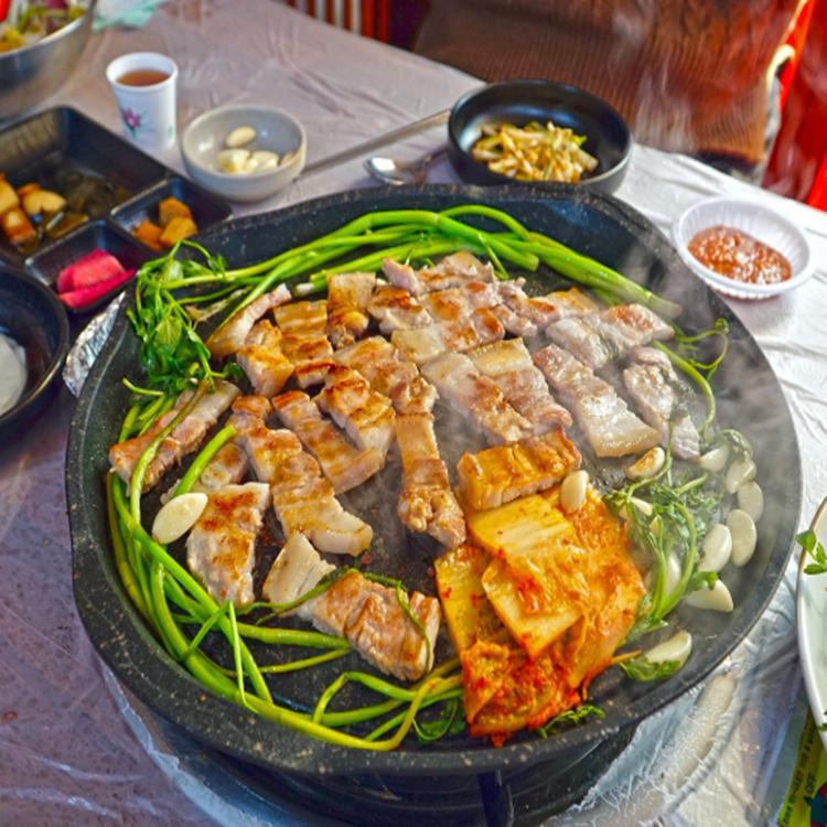 청도 미나리 삼겹살