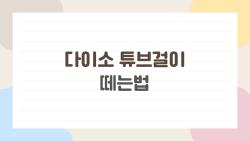 다이소 튜브걸이 떼는법, 벽 흔적 없이 1분 만에 성공한 비밀