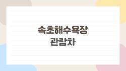 속초해수욕장 관람차, 철거 위기 속 지금 가야 할까?